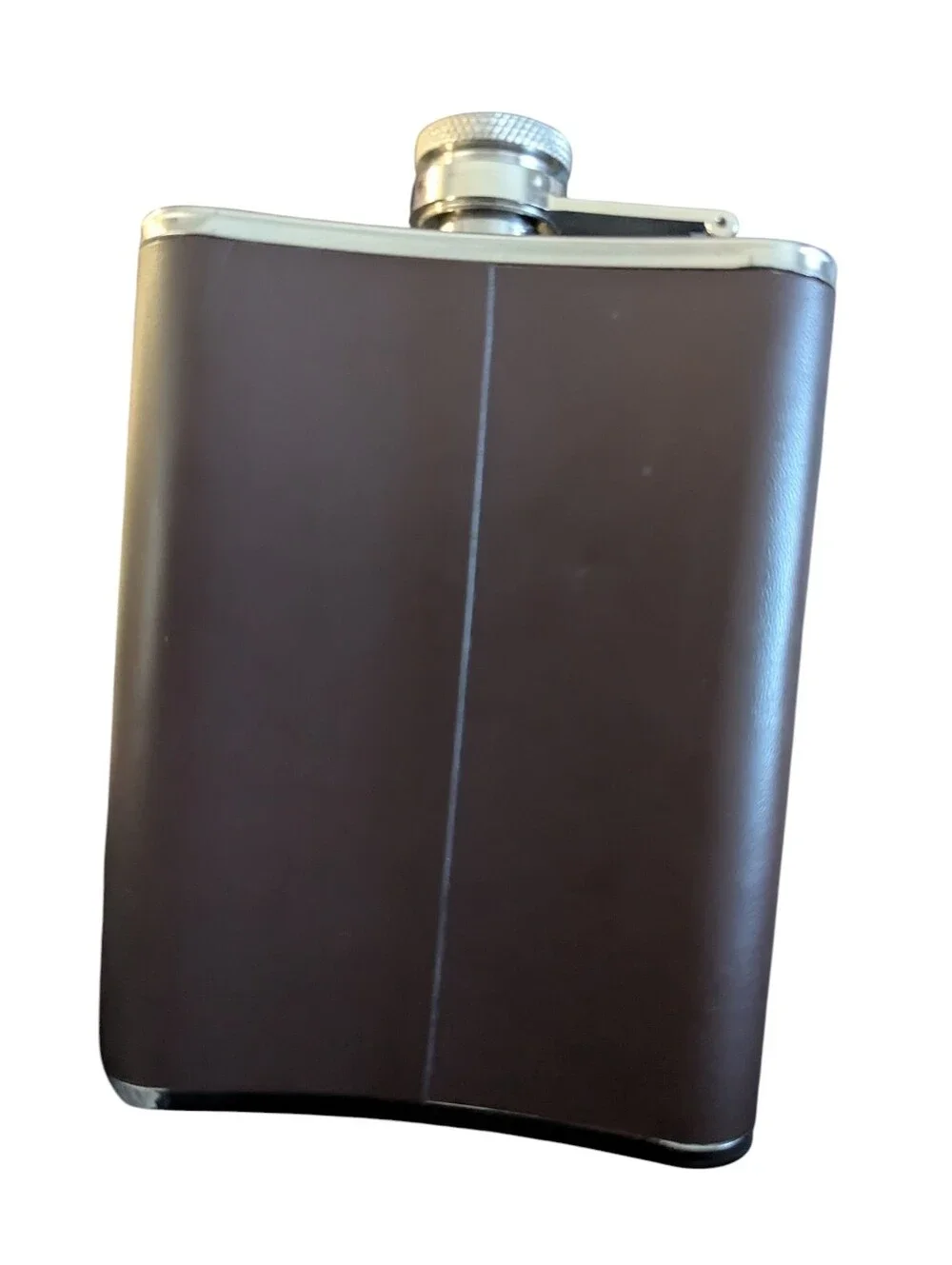 Revel Stoke Whisky Brown Leather Hip Flask